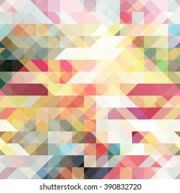 Abstract vector polygonal background colorful spring palette magenta red blue green, white and red abstract illustration, geometric pattern for background, colorful mix up in geometric shapes