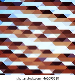 Abstract vector polygonal background. Consist of triangles. Vector illustration. Design template. EPS 10