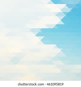 Abstract vector polygonal background. Consist of triangles. Vector illustration. Design template. EPS 10