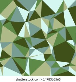 Abstract vector polygonal background. Delaunay triangles pattern.