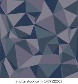 Abstract vector polygonal background. Delaunay triangles pattern.