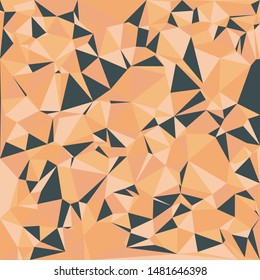 Abstract vector polygonal background. Delaunay triangles pattern.
