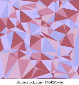 Abstract vector polygonal background. Delaunay triangles pattern.