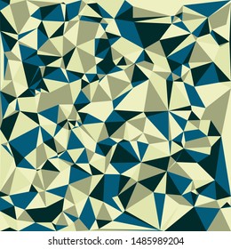 Abstract vector polygonal background. Delaunay triangles pattern.