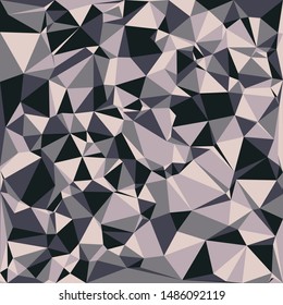 Abstract vector polygonal background. Delaunay triangles pattern.