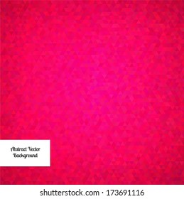 Abstract vector polygonal background for Your design