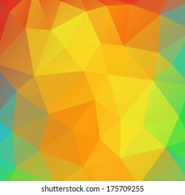 Abstract vector polygonal background for Your design.