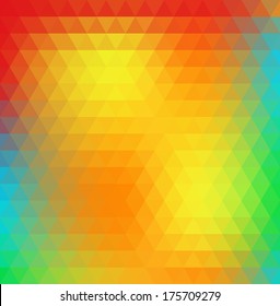Abstract vector polygonal background for Your design.