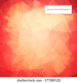 Abstract vector polygonal background for Your design