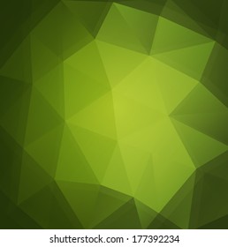 Abstract vector polygonal background for Your design