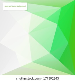 Abstract vector polygonal background for Your design