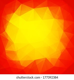 Abstract vector polygonal background for Your design