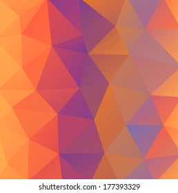Abstract vector polygonal background for Your design