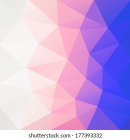 Abstract vector polygonal background for Your design