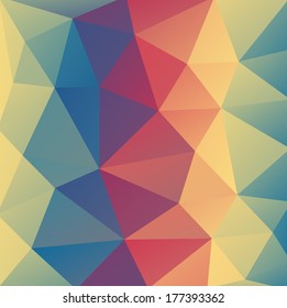 Abstract vector polygonal background for Your design