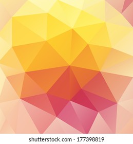 Abstract vector polygonal background for Your design