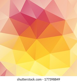 Abstract vector polygonal background for Your design