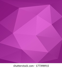 Abstract vector polygonal background for Your design