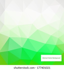 Abstract vector polygonal background for Your design