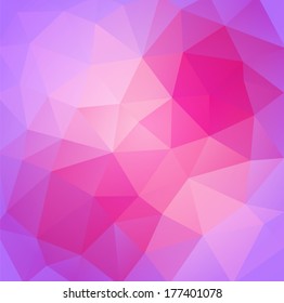 Abstract vector polygonal background for Your design