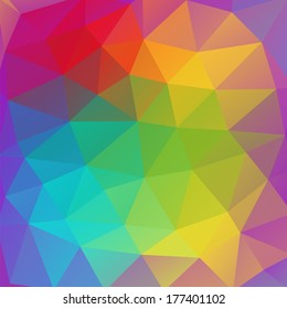 Abstract vector polygonal background for Your design