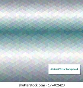 Abstract vector polygonal background for Your design