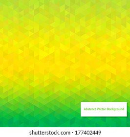 Abstract vector polygonal background for Your design