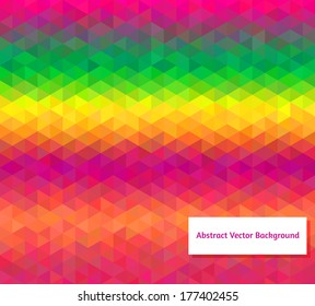 Abstract vector polygonal background for Your design