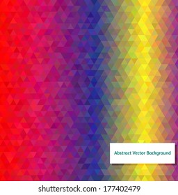 Abstract vector polygonal background for Your design