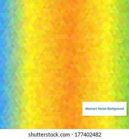 Abstract vector polygonal background for Your design