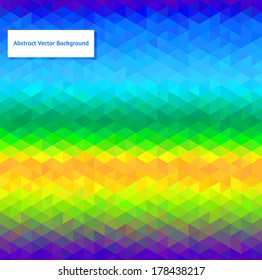 Abstract vector polygonal background for Your design