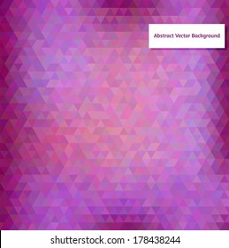 Abstract vector polygonal background for Your design