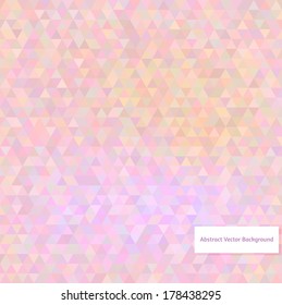 Abstract vector polygonal background for Your design