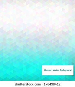 Abstract vector polygonal background for Your design