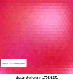 Abstract vector polygonal background for Your design