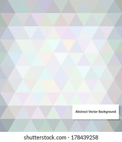 Abstract vector polygonal background for Your design