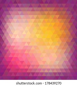 Abstract vector polygonal background for Your design