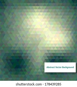 Abstract vector polygonal background for Your design