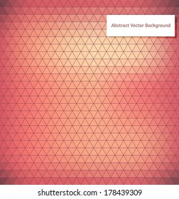 Abstract vector polygonal background for Your design