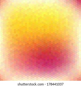 Abstract vector polygonal background for Your design