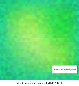 Abstract vector polygonal background for Your design