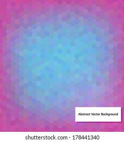Abstract vector polygonal background for Your design