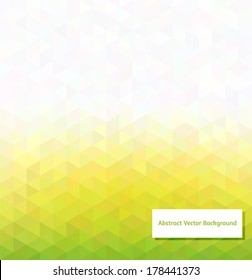 Abstract vector polygonal background for Your design