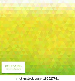 Abstract vector polygonal background for Your design