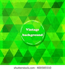 Abstract vector polygonal background for Your design