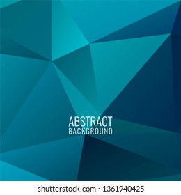Abstract vector polygonal modern background