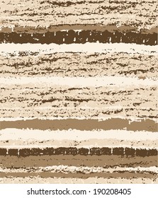 Abstract Vector Poster with Old Brown Grunge Texture