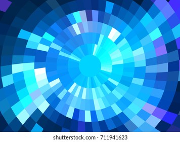 Abstract Vector Radial Rays Background 