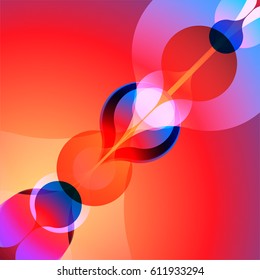 Abstract vector raindrop card. Applicable for Covers, Placards, Posters, Flyers and Banner Designs. Vector illustration.