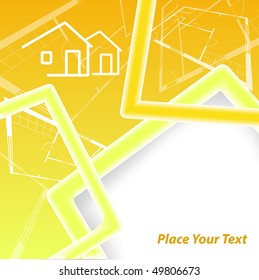 abstract vector for real estate or construction company. Eps10